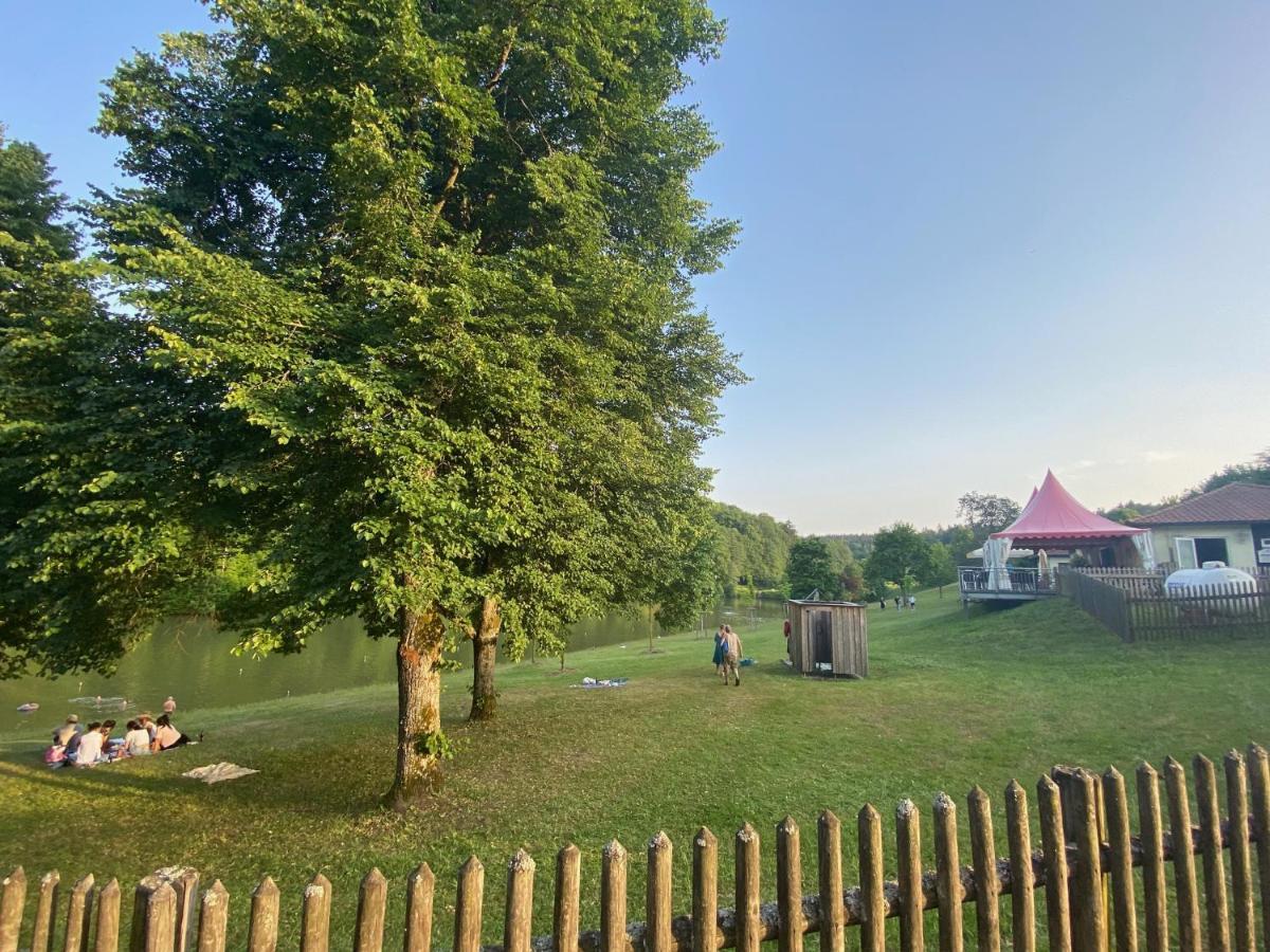 Pension-Ferienwohnung Liesbachtal Direkt Am Waldrand Bayerische Rhoen Schönau an der Brend Exteriör bild